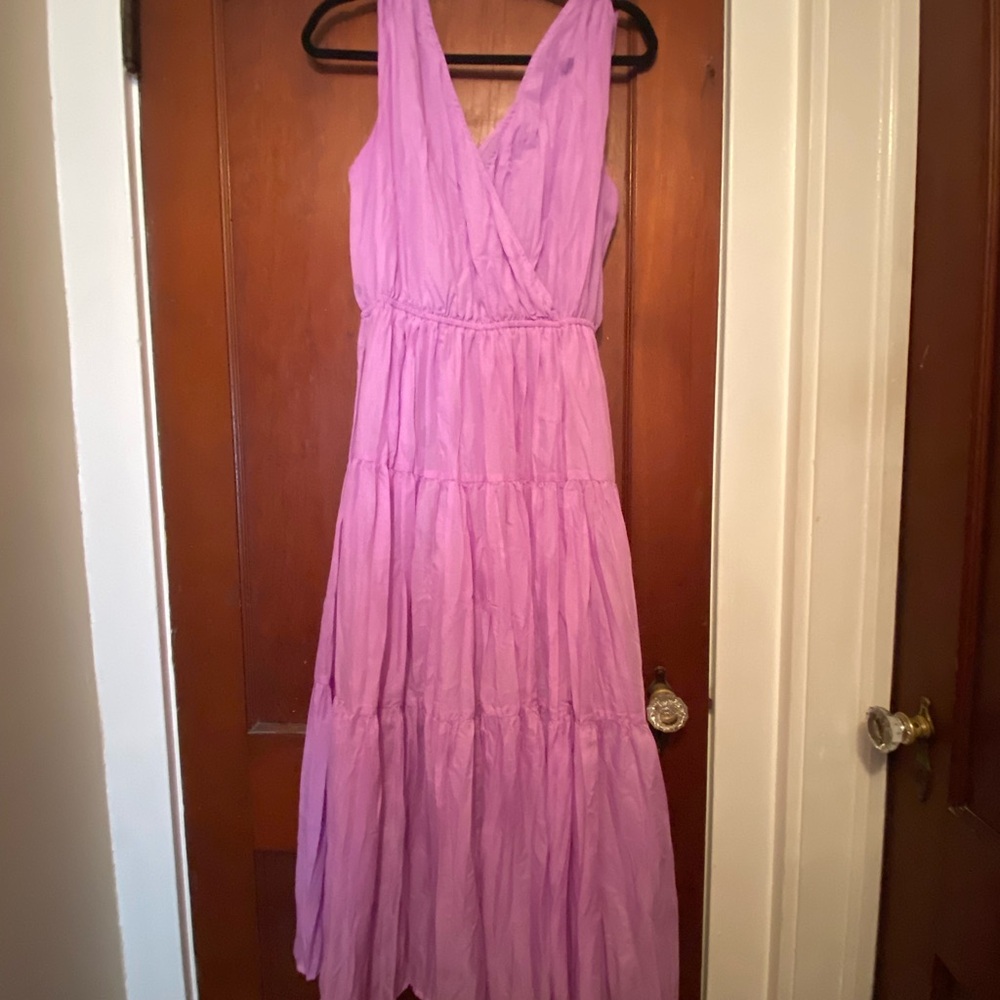 GAP Lilac Maxi Dress